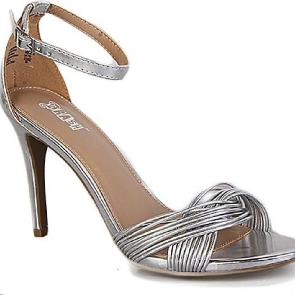 silver heels